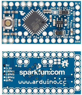 Arduino Pro Mini : Pengertian, Fungsi, Gambar, Spesifikasi, dan Lainnya gambar arduino pro mini board