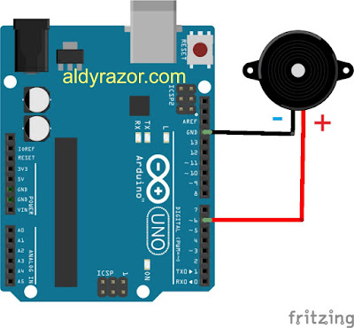 rangkaian buzzer sederhana rangkaian buzzer sederhana