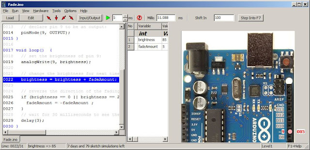 Virtronics simulator for arduino Virtronics simulator for arduino